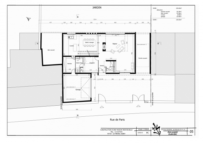 Maison J : 05-rdc