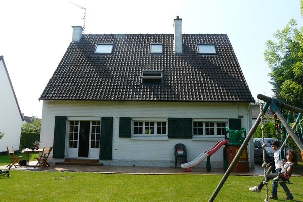 Extension bois d'une maison � Marcq-en-Baroeul.