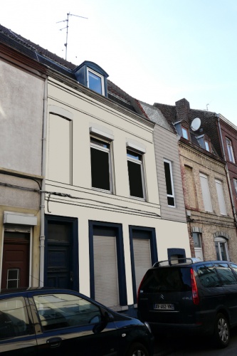 Extension en R+1 d'une maison � Lille : image_projet_mini_61130