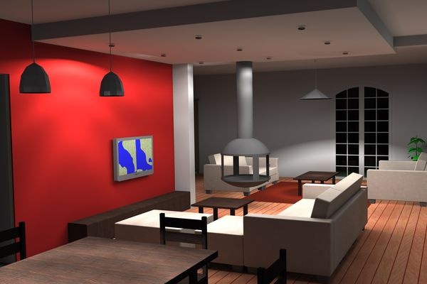 R�am�nagement int�rieur et d�coration d'une maison � Wambrechies : infographie