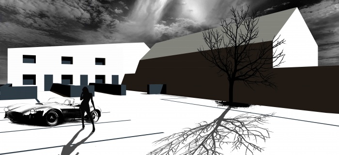 R�habilitation d'une grange en logements : perspective
