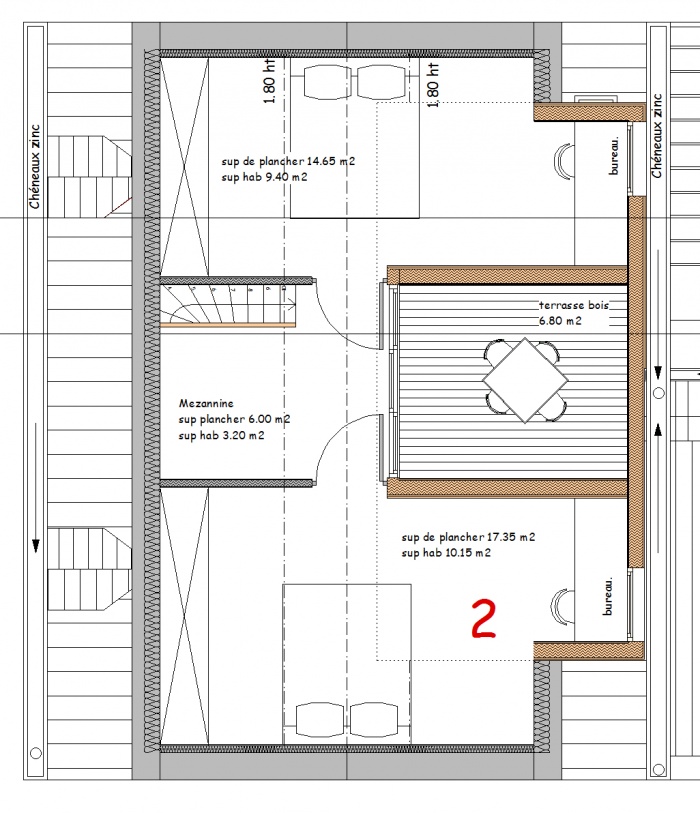 Cr�ation d'un duplex : plan �tage.JPG