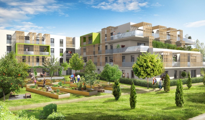 Construction de 70 logements sniors et 34 logements en accession libre (label BBC) - ILOT NATURA