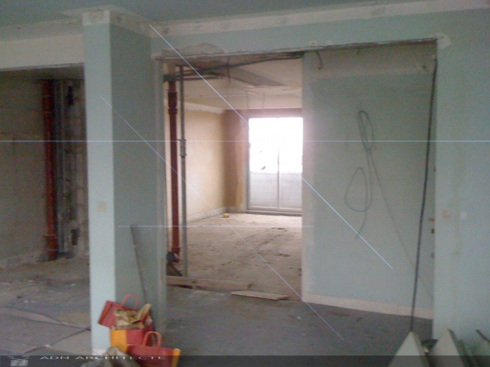 RENOVATION TOTALE D'UN APPARTEMENT DE 90m2 : Avant travaux