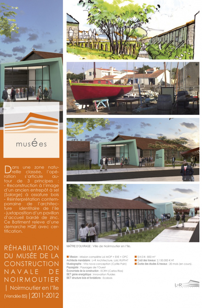 r�habilitation du mus�e de la construction navale
