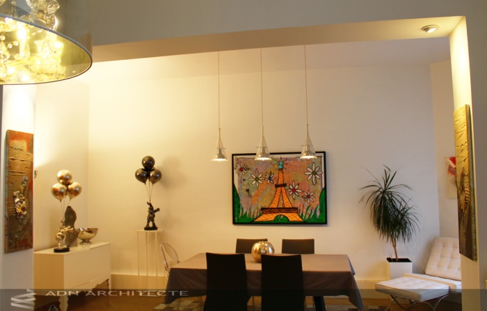 Dcoration et rnovation lgre de l'appartement-showroom MADART : M2