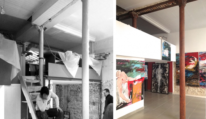 Galerie d'art contemporain : MUS_avant-apres_espace exposition