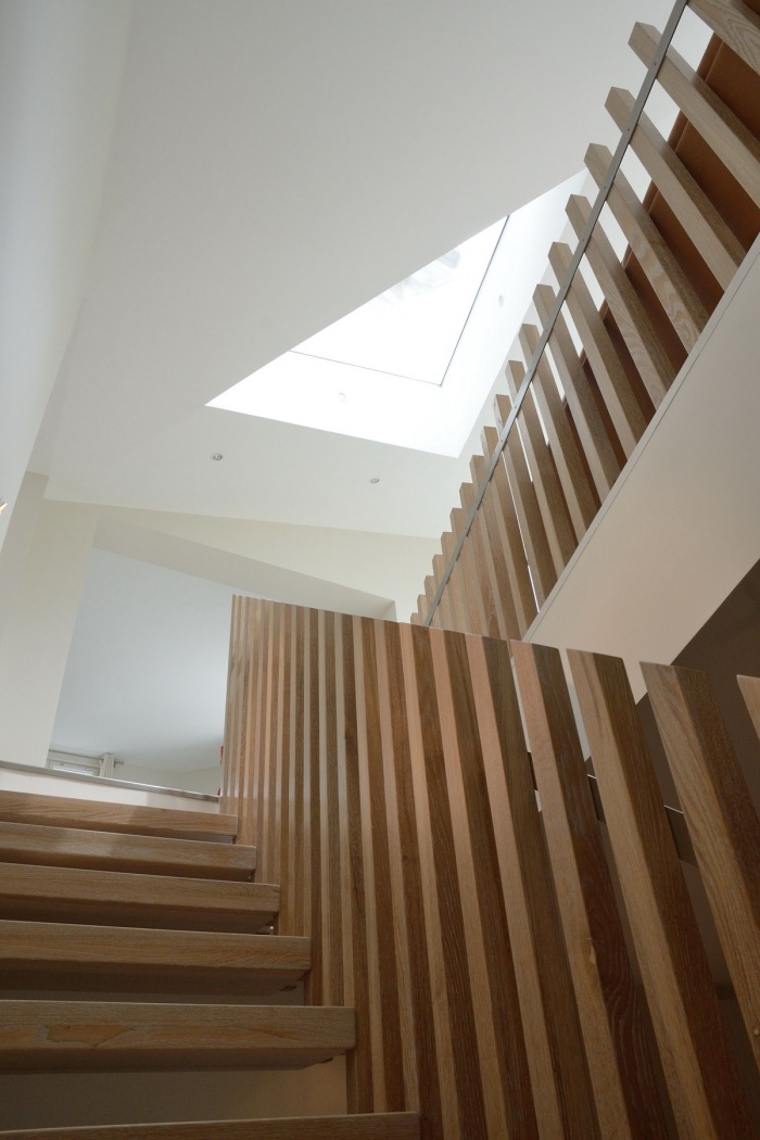 Extension et Rénovation d'une maison individuelle : escalier