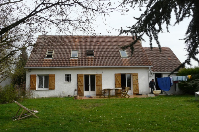 Extension bois d'une maison � Aubers : avant travaux