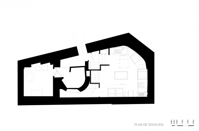 Restaurant le : Plan sous-sol