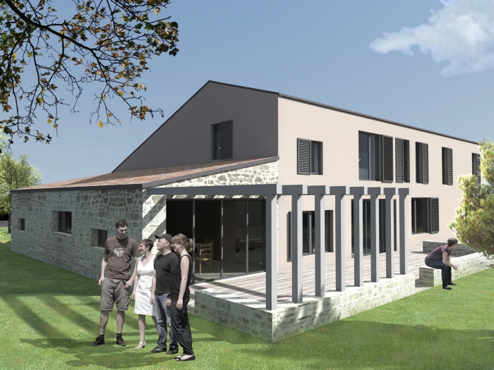 R�novation d'un ancien corps de ferme
