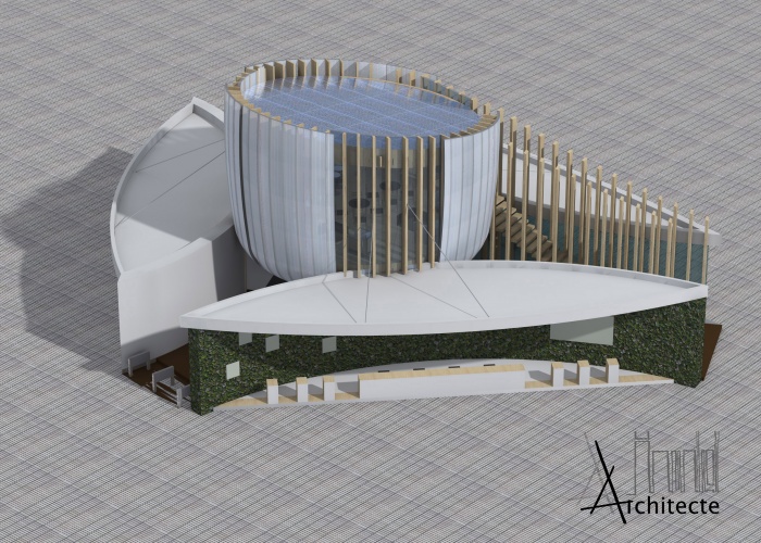 WORLD EXPO PAVILION : AXONO 2