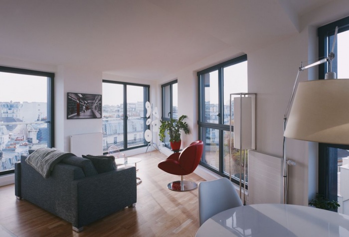 40 lgt Paris - Batiment Habitation LAN architecture