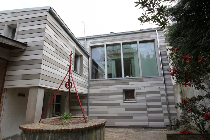 Extension et sur�l�vation d'une maison