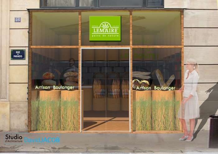 Boulangerie BIO-concept : LEMAIRE-facade2015 -2MO