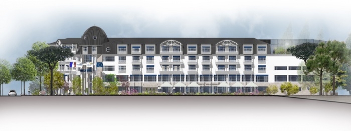 H�tel WESTOTEL**** Le Pouliguen : Fa�ade
