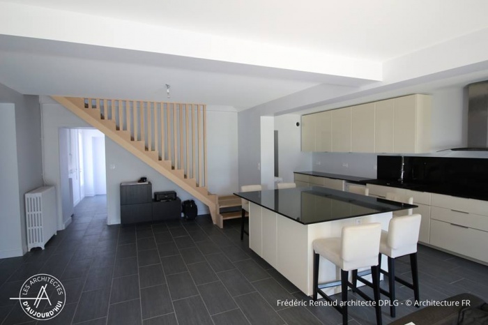 Extension, r�novation et r�organisation d'une maison
