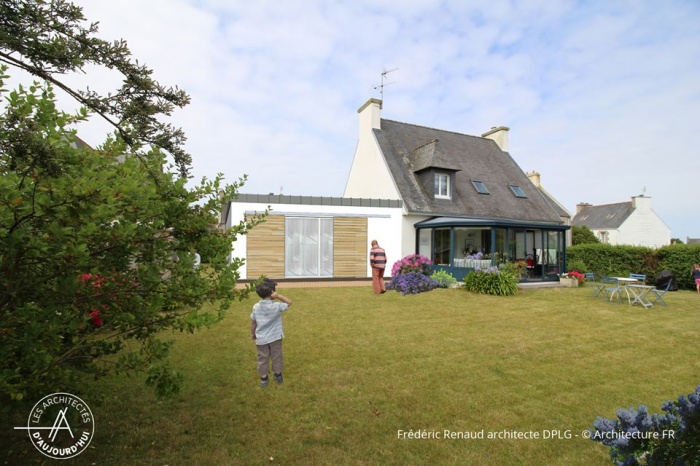 Extension d'une maison secondaire dans le Finist�re