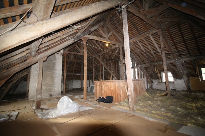 Am�nagement des combles d'une maison de caract�re pour faire des chambres d'h�tes