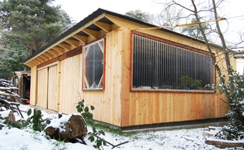 Extension -atelier & garage ossature bois : GOB033