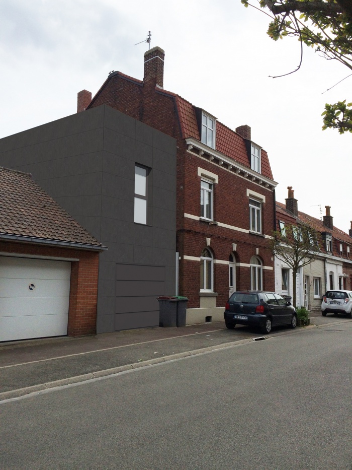 Extensions d'une maison � Linselle : 4