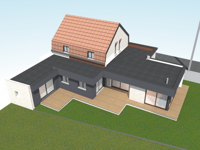 R�novation et extension d'une maison � Willems : image_projet_mini_88578