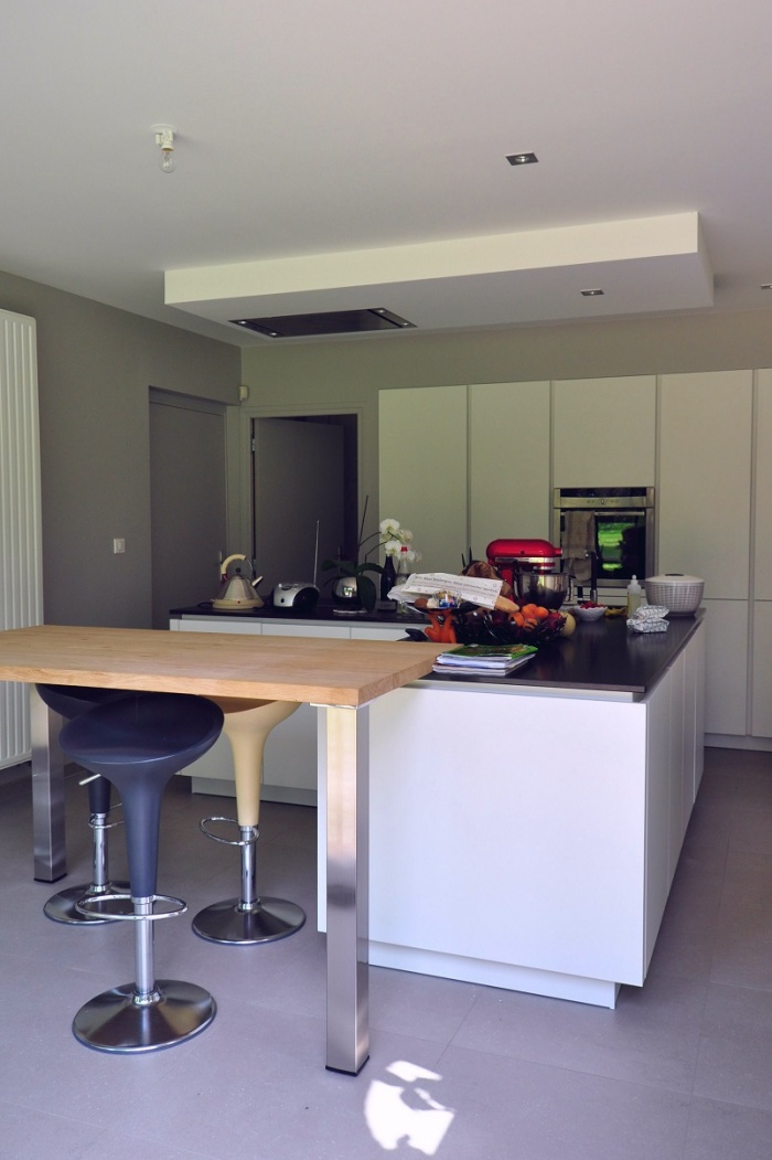 R�am�nagement int�rieur et d�coration d'une maison � Wambrechies : cuisine