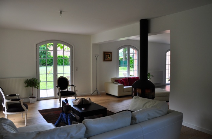 R�am�nagement int�rieur et d�coration d'une maison � Wambrechies : s�jour