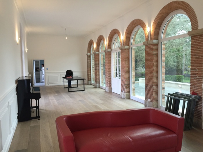 Renovation d'une demeure class�e au patrimoine