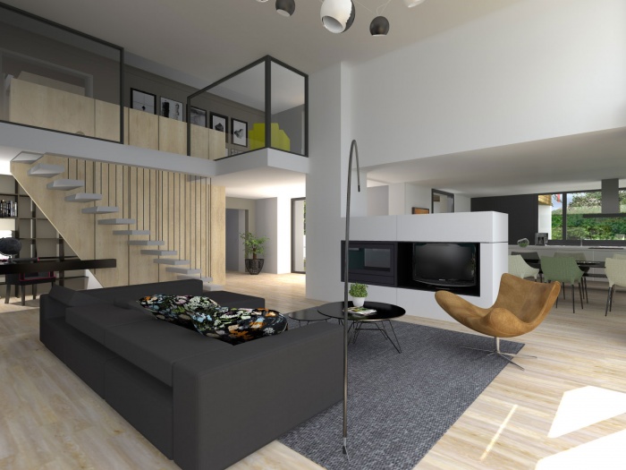 EXTENSION D'UNE MAISON A VERTOU : extension � Vertou