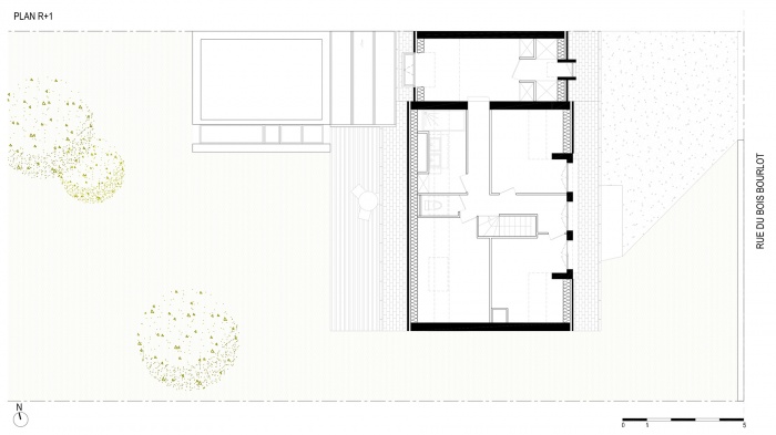 Rénovation et extension de maison individuelle - Sainte Geneviève des Bois : 05-Ste Genevieve-Extension maison-plan r1 LD