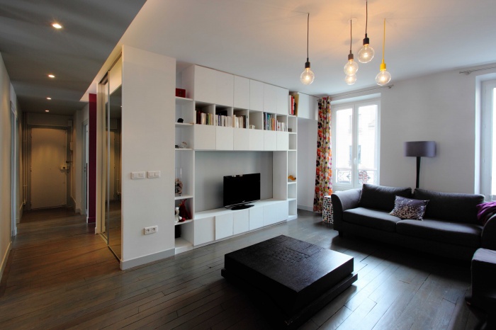Restructuration d'un appartement de 88m² : IMG_1355muriel-avron-meublé-IV
