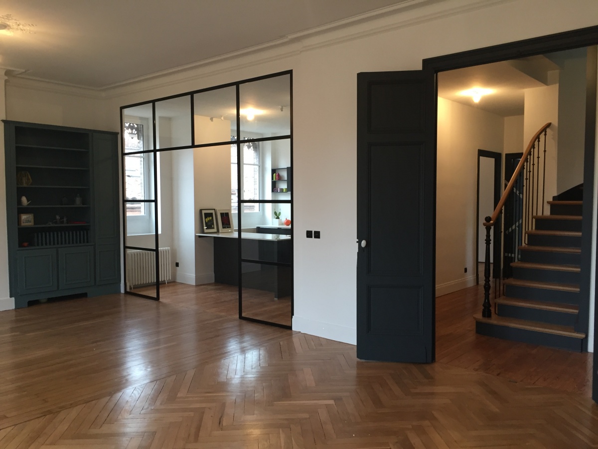 Rénovation d'un appartement 19ème et création d'un duplex