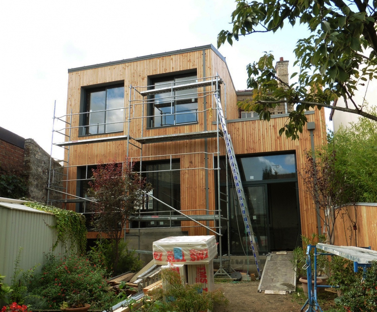 EXTENSION MAISON EN BRIQUE 